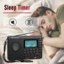 New Radio FM AM SW Portable Radios AM FM Rechargeable Shortwave Radio Battery Batteries Full Wave USB Recorder Speaker Image 8