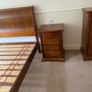 King size sleigh bed and 2 side cabinets Image 2