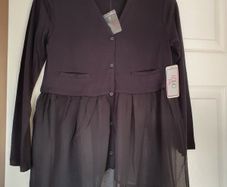 BNWT - Age 8 / 10 years. - A Beautiful Black LOGO Littles by Lori Goldstein - See Pictures - A Perfect Item for Christmas.