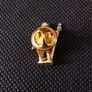 Vintage Gold Coloured Warrior , Lapel Pin Badge Image 3