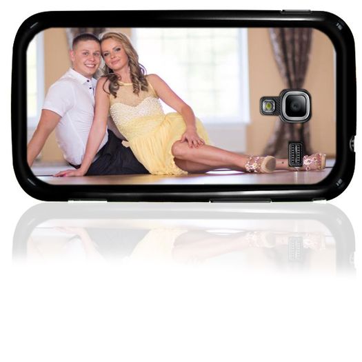 Samsung Galaxy Ace 2 - Personalised Hard Case - Black Or White