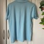 T-shirt Bnwt Benetton  100% cotton blue polo T-shirt X-Large kids Image 6