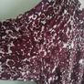 Lipsy London Burgundy Print Top Image 2