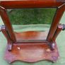 Victorian Wooden Swing Dressing Mirror Image 2