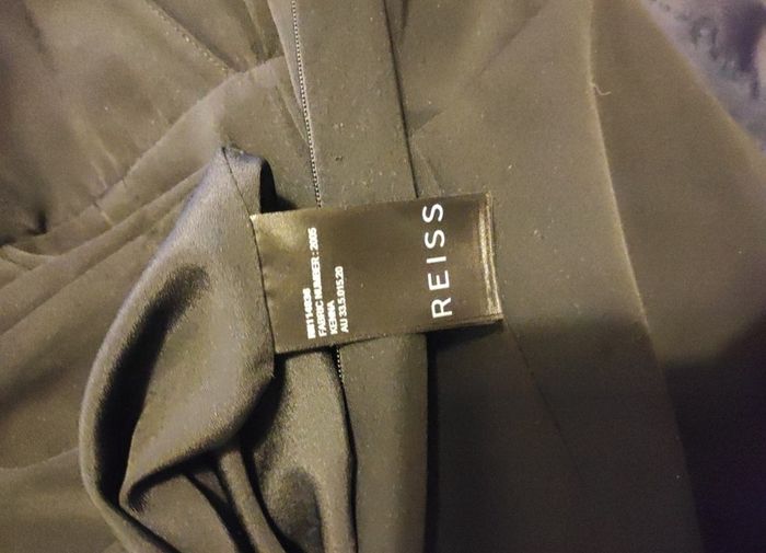 Reiss Black Sleeveless Jumpsuit