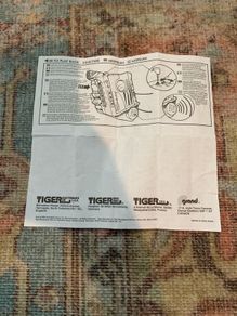 Vintage 1996 Deluxe Talkboy Original Instructions Manual Tiger Electronics