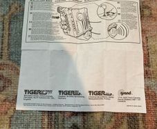 Vintage 1996 Deluxe Talkboy Original Instructions Manual Tiger Electronics