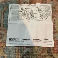 Vintage 1996 Deluxe Talkboy Original Instructions Manual Tiger Electronics