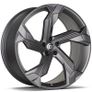 18" ETRON Type black Alloys Seat Audi Skoda Vw 5x112 Image 5