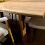 180cm Oak Dining Table Like New Image 2