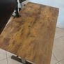 Complete WFH Dual Screen Setup ErGear Electric Sit Standing Desk and includes 2 Dell 27 Monitors HP USB C Dock and HDMI cables Image 4