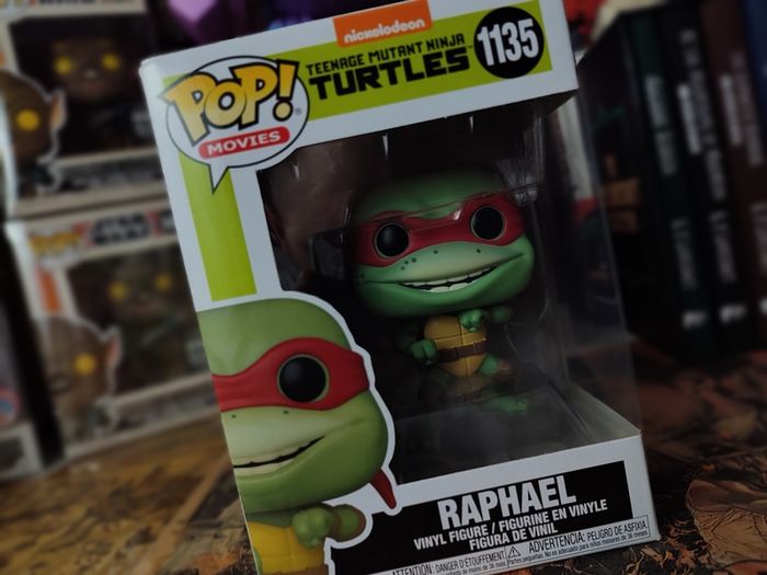Raphael ! Funko POP Vinyl Figure ! Teenage Mutant Ninja Turtles ! TMNT ! 2021 ! POP Movies !