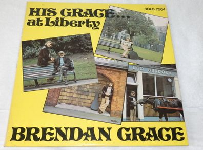 Brendan Grace His Grace At Liberty 1974 Irish Pressing Lp
