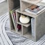 3-Tier Side End Table Open Shelves Storage Coffee Book Magazine Desk Living Room (FREE POSTAGE) Image 4