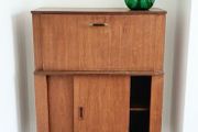 Vintage Retro Mid Century Teak Bureau