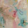 Large Original Abstract Painting Contemporary Art Modern Irish abstract art Framed Warm Botanical Art Image 3
