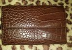Large brown designer purse Price includes postage