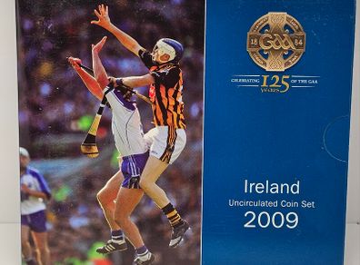 Ireland 2009 Beautiful Uncirculated Euro Coin Set GAA 125 Years