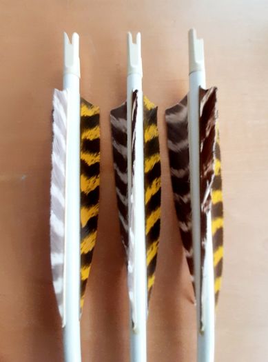 Vintage quiver with arrows