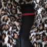 Vintage Faux Ocelot Fur Coat Image 4