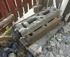Temporary fence rubber blocks