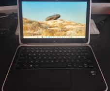 Dell XPS 12 Carbon Fibre Flip-Screen Touch Screen Laptop. i7, 16GB RAM, 256GB SSD, New Battery, ChromeOS Flex. Premium Chromebook Alternative