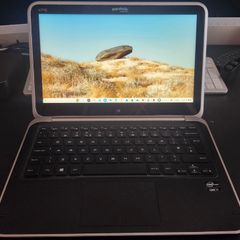 Dell XPS 12 Carbon Fibre Flip-Screen Touch Screen Laptop. i7, 16GB RAM, 256GB SSD, New Battery, ChromeOS Flex. Premium Chromebook Alternative