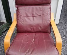 Cantilever armchair