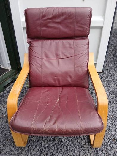 Cantilever armchair
