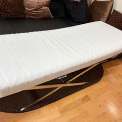 IKEA ASVANG Foam mattress, firm/white, 80x200cm