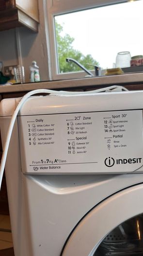 Indesit washing machine