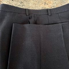 Marks and Spencer Navy Wool Trousers
