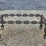 Handmade Industrial Chain Coffee Table - Heavy Steel - A Image 3