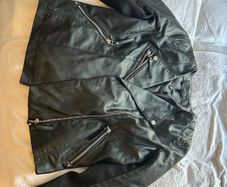 vera moda faux leather jacket