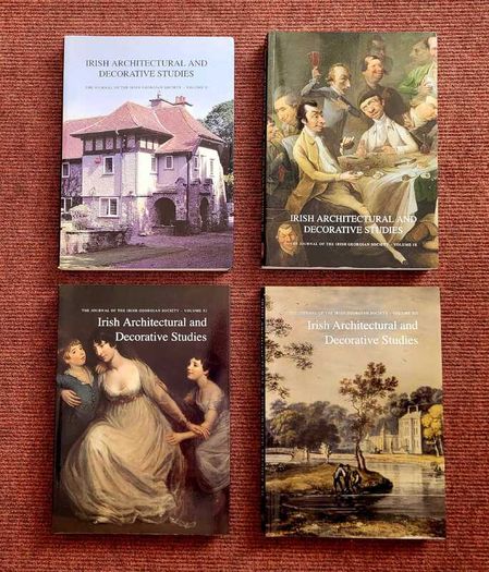 Irish Architectural and Decorative Studies 4 Volumes The Journal of the Irish Georgian Society