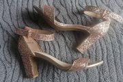 Golden Shoes  Size 8