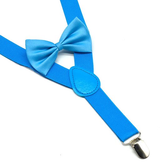 Kids Suspenders with Bow Tie