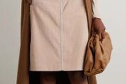 Max Mara Geometric Corduroy Skirt