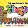 Fings Figures approx 4 cms produced by  Topps Rare Figures Set From 2010 Discontinued 1 Year Later 28 Figures #4 Image 3