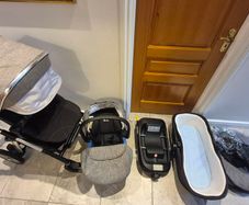 Silvercross Brompton pioneer travel system