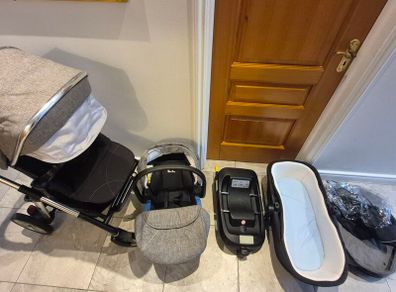 Silvercross Brompton pioneer travel system