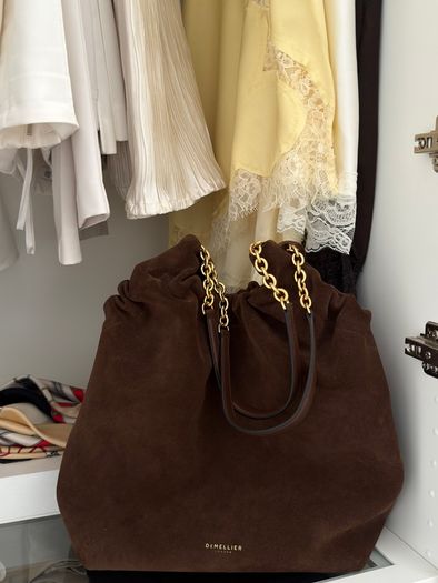 Demellier Miami suede bag