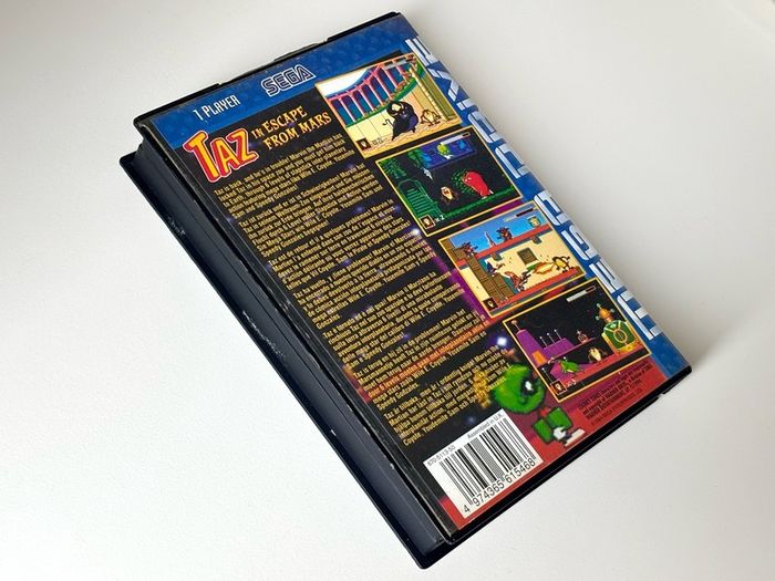 Taz in Escape from Mars for Sega Mega Drive - Boxed