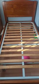 Single bed with mattress