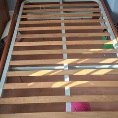 Single bed with mattress