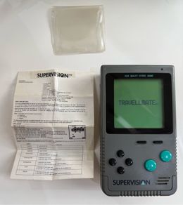 Rare 1992 Travellmate Supervision Handheld Console and Crystball Game