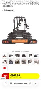 Tow Bar Mounted Bike Rack