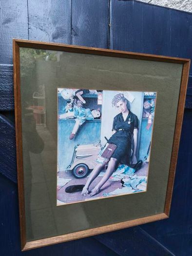 Norman Rockwell Framed Print