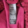 Marks and Spencer Sheer Lace Midi Dress with Camisole Image 9