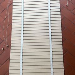 3 wooden blinds
